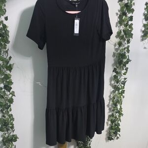 Elegant Black Women's Dress